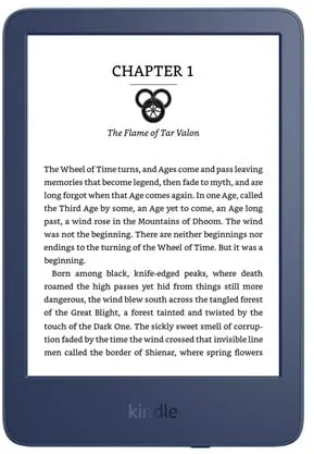 Amazon Kindle 16GB - Denimblau (Werbeunterstützt)